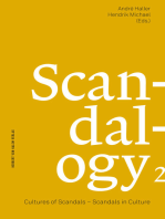 Scandalogy 2: Cultures of Scandals – Scandals in Culture