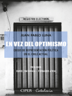 En vez del optimismo: Crisis de representación política en el Chile actual