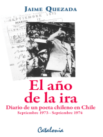 El año de la ira: Diario de un poeta chileno en Chile. (Sept.1973-Sept.1974)