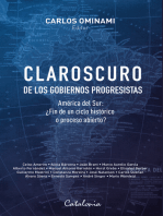 Claroscuro de los gobiernos progresistas: América del Sur: ¿Fin de un ciclo histórico o proceso abierto?