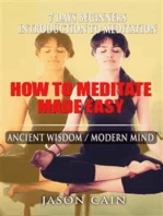 How to Meditate Made Easy