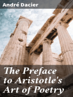 The Preface to Aristotle's Art of Poetry