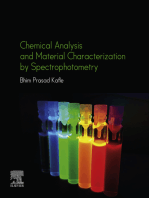 Chemical Analysis and Material Characterization by Spectrophotometry