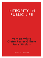 Integrity in Public Life