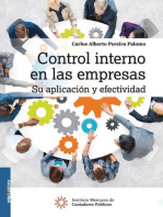 Control interno en las empresas: Su aplicación y efectividad