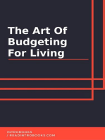 The Art of Budgeting for Living