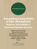 Amazônia brasileira e Pan-Amazônia: Riqueza, diversidade e desenvolvimento humano