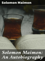 Solomon Maimon: An Autobiography