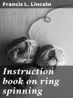 Instruction book on ring spinning