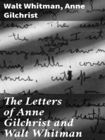 The Letters of Anne Gilchrist and Walt Whitman