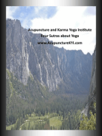 Four Sutras about Yoga.