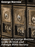 Letters of George Borrow to the British and Foreign Bible Society