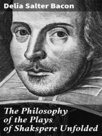 The Philosophy of the Plays of Shakspere Unfolded