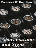 Abbreviations and Signs