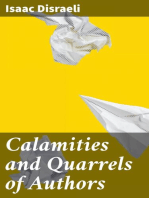 Calamities and Quarrels of Authors