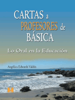 Cartas a Profesores de Básica: Lo oral en la educación