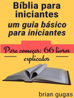 Bíblia para iniciantes: um guia básico para iniciantes