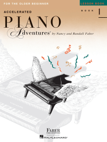 Accelerated Piano Adventures for the Older Beginner: Lesson Book 1