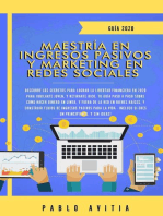Maestría en Ingresos Pasivos y Marketing en Redes Sociales 2020