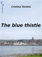 The blue thistle