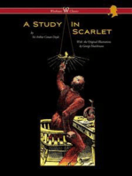 A Study in Scarlet: with original illustrations by George Hutchinson