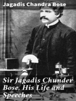 Sir Jagadis Chunder Bose, His Life and Speeches