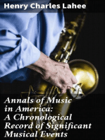 Annals of Music in America: A Chronological Record of Significant Musical Events