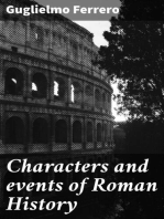 Characters and events of Roman History