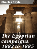 The Egyptian campaigns, 1882 to 1885