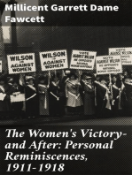 The Women's Victory—and After: Personal Reminiscences, 1911-1918