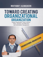 Toward Creating Organizational Organization