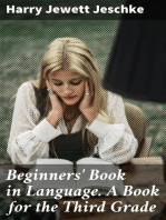 Beginners' Book in Language. A Book for the Third Grade