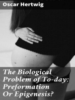 The Biological Problem of To-day