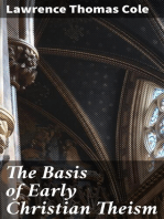 The Basis of Early Christian Theism