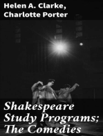 Shakespeare Study Programs; The Comedies