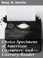 Choice Specimens of American Literature, and Literary Reader