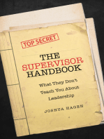 The Supervisor Handbook: What They Don't Teach You About Leadership