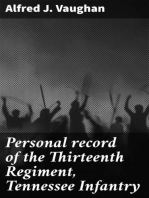 Personal record of the Thirteenth Regiment, Tennessee Infantry
