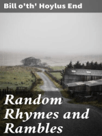 Random Rhymes and Rambles