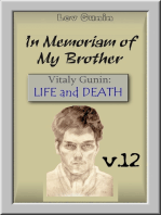 In Memoriam of my Brother. V. 12. Years of Work. Designer. Photos.