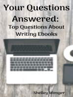 Your Questions Answered: Top Questions About Writing Ebooks