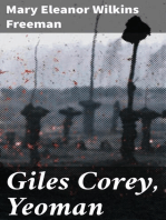 Giles Corey, Yeoman: A Play