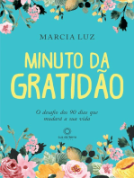 Minuto da gratidão: O desafio dos 90 dias que mudará a sua vida