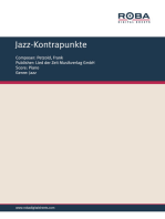Jazz-Kontrapunkte: Sheet Music