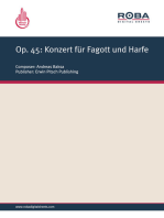 Op. 45: Konzert für Fagott und Harfe: sheet music
