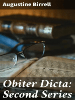 Obiter Dicta: Second Series