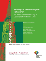 Theologisch-anthropologische Reflexionen: Zur ethischen Verantwortung in  Gesellschaft, Politik und Kirche