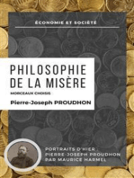 Philosophie de la misère - Morceaux Choisis: Portraits d’Hier : Pierre-Joseph Proudhon par Maurice Harmel
