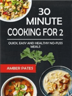 30 Minute Cooking For 2: Quick, Easy And Healthy No-Fuss Meals