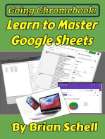 Going Chromebook: Learn to Master Google Sheets: Going Chromebook, #3